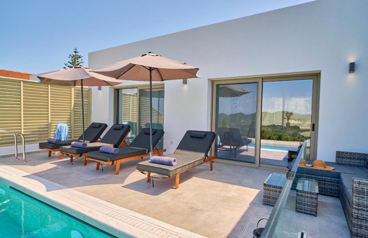 Polgar Villas Corfu Kavvadades ภายนอก รูปภาพ