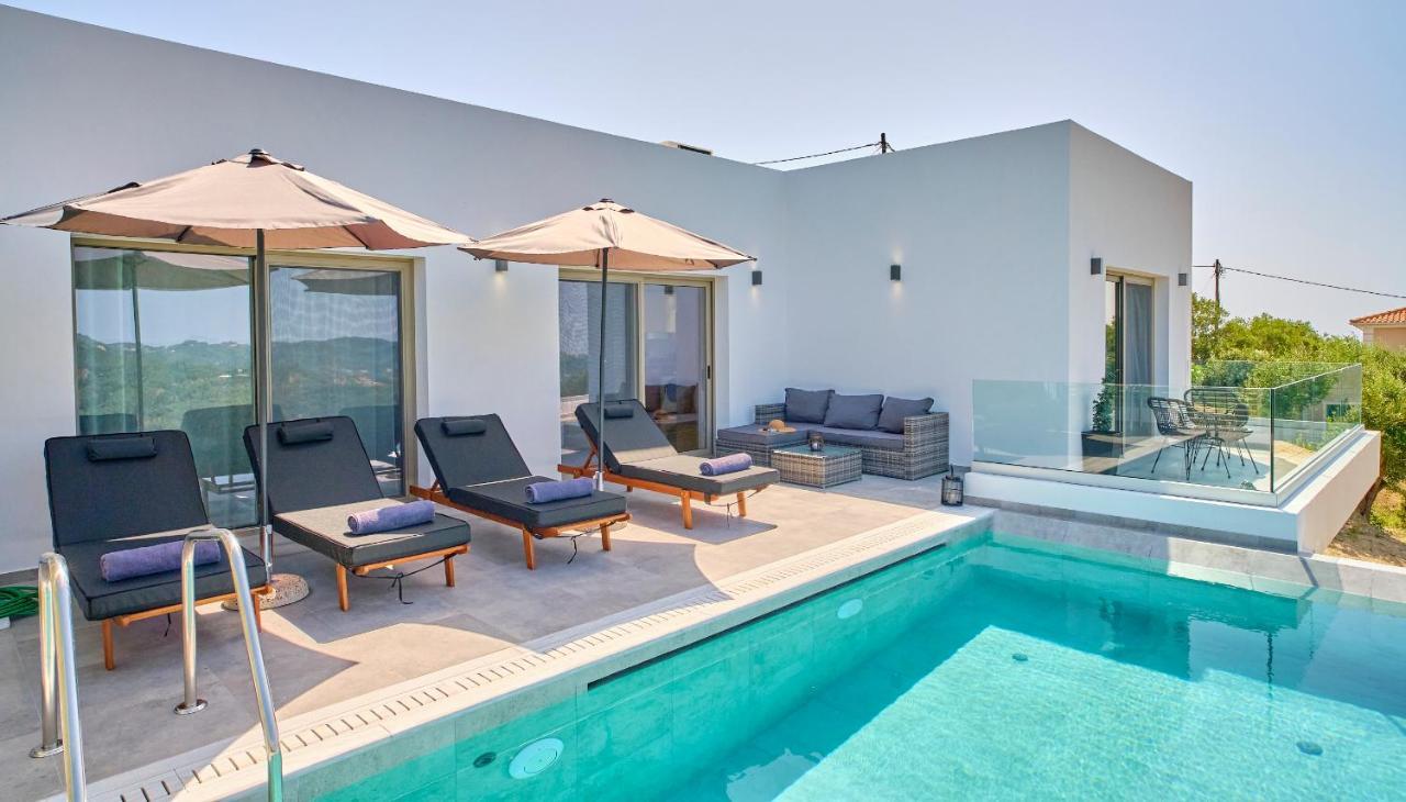 Polgar Villas Corfu Kavvadades ภายนอก รูปภาพ